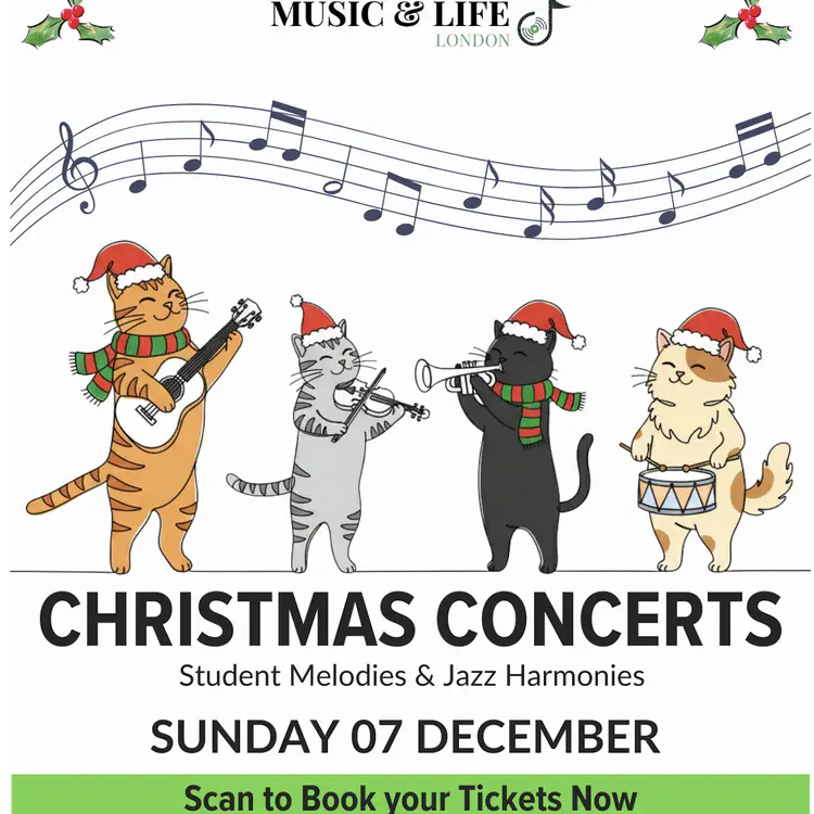 After: Christmas Concerts 🎸🥁🎤 with mulled wine 🍷and mince pies 🥧 this Sunday!!!!!! Please see our bio for the link of the event. See you there!